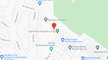 Saint Ann Assisted Living Center in google map