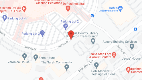 Map of the neighborhood around The Sarah Community