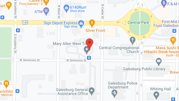 Mary Allen West Tower in google map