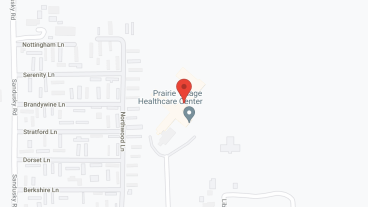 Prairie Village Healthcare in google map