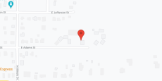East Adams Apartments in google map