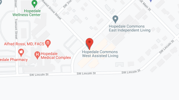 Hopedale Commons in google map