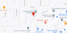 Southside Manor Apartments in google map
