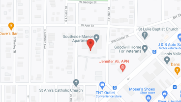 Southside Manor Apartments in google map