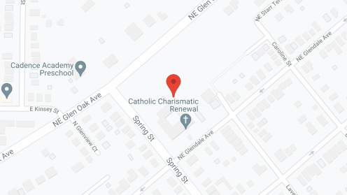 Map of the neighborhood around St. Augustine Manor