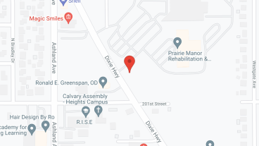 Prairie Manor Health Care Ctr in google map
