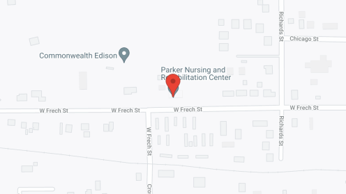 Map of the neighborhood around Parker Nursing