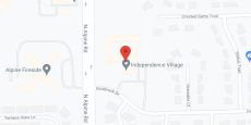 Independence Village Rockford in google map