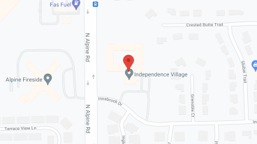 Independence Village Rockford in google map