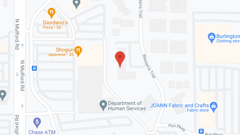 Map of the neighborhood around Christian Life Retirement Ctr