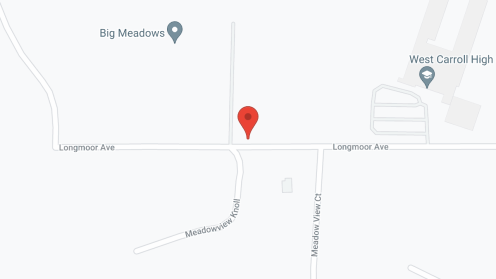 Map of the neighborhood around Big Meadows
