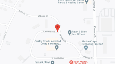 Oakley Courts in google map