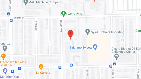 Map of the neighborhood around Drexel Horizon