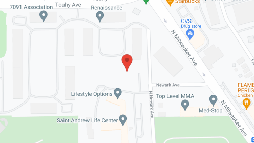 Map of the neighborhood around Celebrate Senior Living of Niles