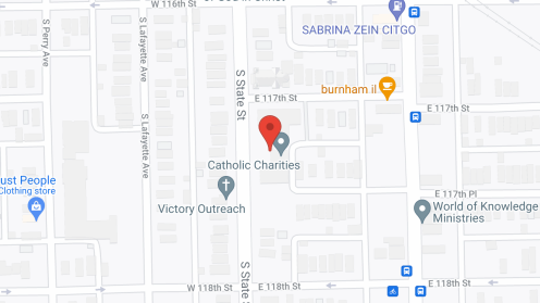 Map of the neighborhood around Roseland Manor