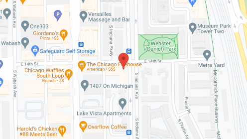 Map of the neighborhood around Senior Suites of Central Station