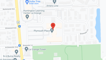 Plymouth Place, a CCRC in google map