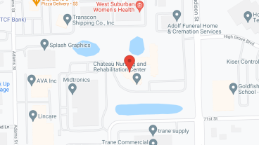 Chateau Village Nursing and Rehabilitation Center in google map
