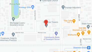 Oak Tree Towers in google map