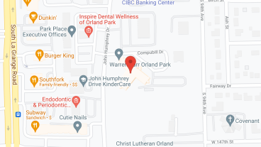 Warren Bar of Orland Park in google map