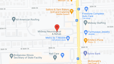 Midway Neurological and Rehab in google map