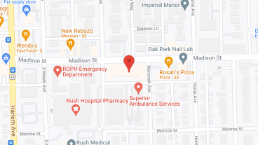 Belmont Village Oak Park in google map