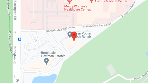 Map of the neighborhood around Alden Poplar Creek