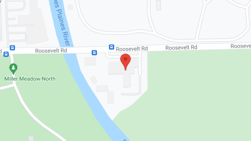 Map of the neighborhood around Aperion Care Forest Park