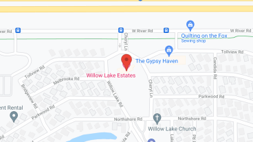 Willow Lake Estates in google map