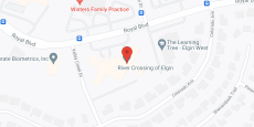 River Crossing of Elgin in google map