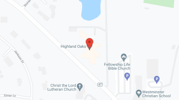 Highland Oaks Elgin in google map