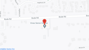 Vines Senior Home in google map