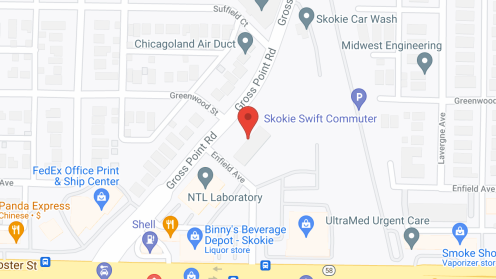 Map of the neighborhood around Lieberman Center for Health and Rehabilitation