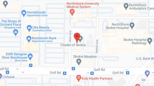 Map of the neighborhood around Cambridge Rehab & Nursing