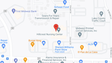 Hillcrest Nursing Center in google map