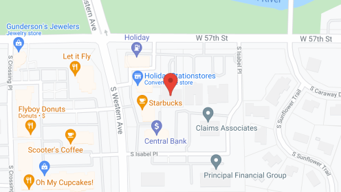 Map of the neighborhood around Beverly Healthcare