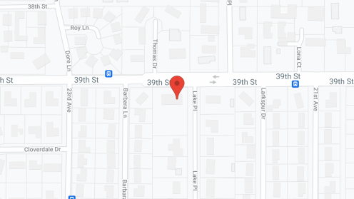 Map of the neighborhood around Redstone Estates