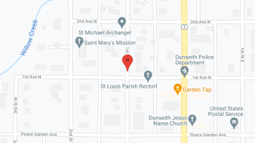 Dunseith Community Nursing Hm in google map