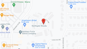 Northgate Woods in google map