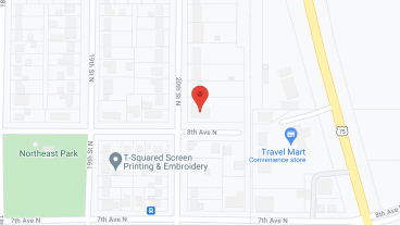 Young's Northside Retirement in google map
