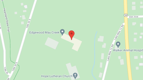 Map of the neighborhood around May Creek