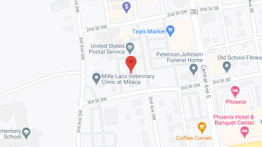 Milaca Park Apartments in google map