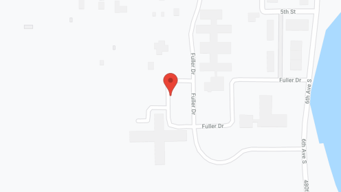 Map of the neighborhood around Mikkelsen Manor