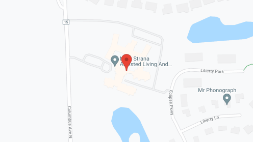 Map of the neighborhood around Mala Strana Assisted Living