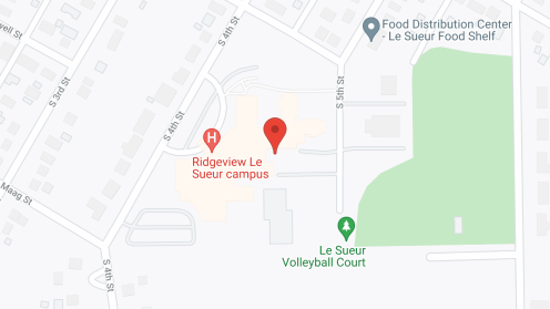 Map of the neighborhood around Minnesota Valley Health Ctr