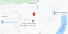 Mankato Lodge Senior Living in google map