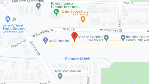 Map of the neighborhood around Callista Court