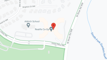 Realife Cooperative-Rochester in google map