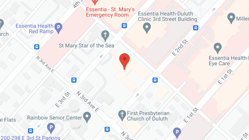 Map of the neighborhood around St Ann's Residence