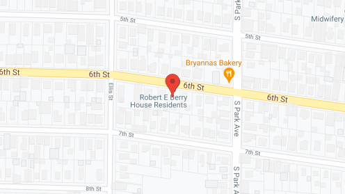 Map of the neighborhood around Robert E Berry House Inc